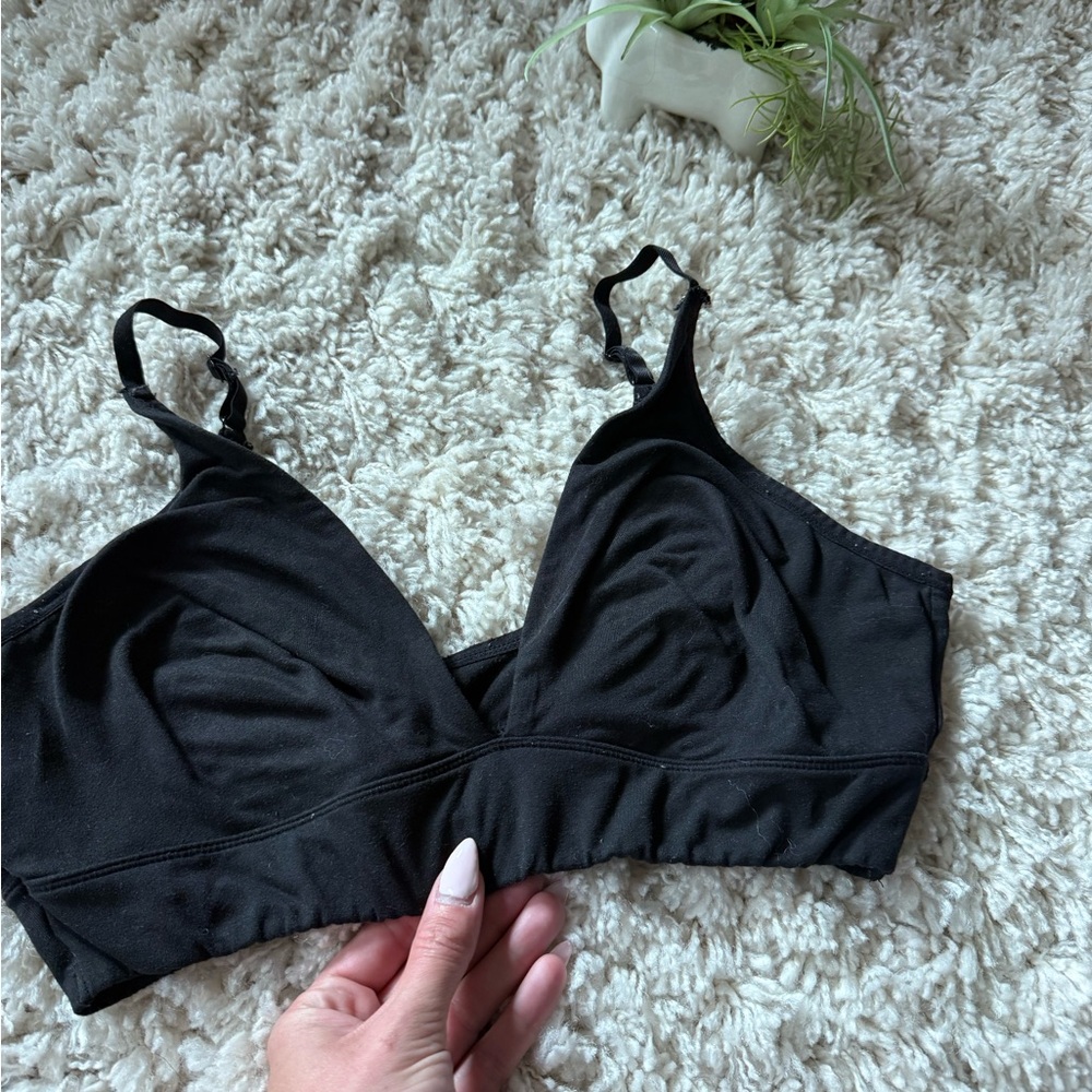 Dip Black Athletic no wire cute summer Women's Bra